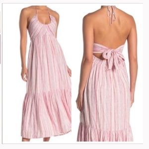Free People Pink Halter Dress